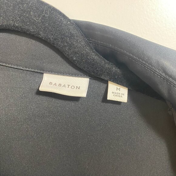 Aritzia Babaton Black Wrap Dress - Picture 2 of 2